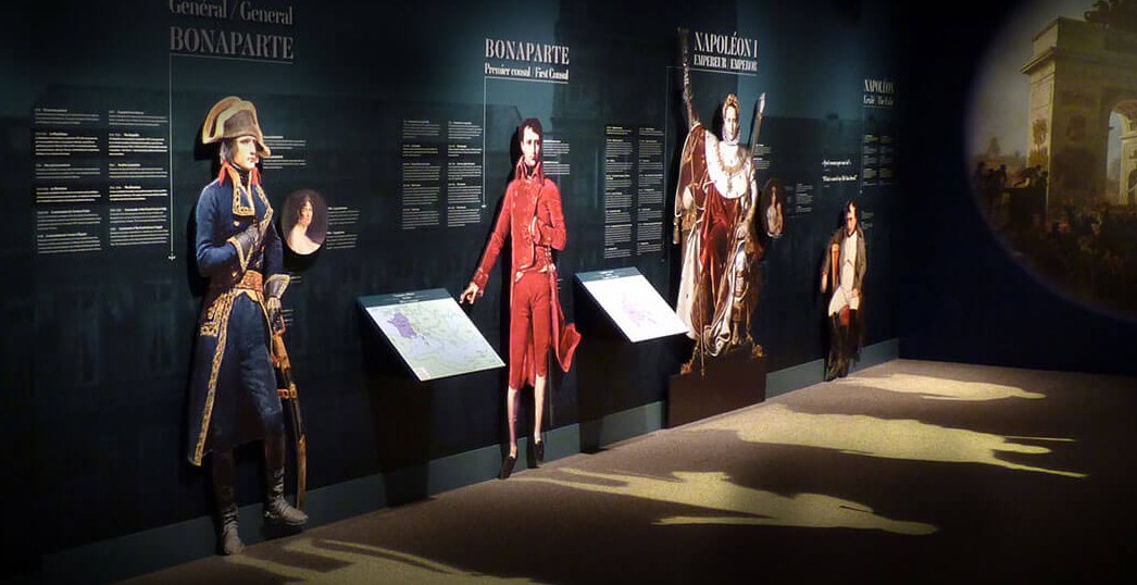 NAPOLÉON ET PARIS, exposition temporaire du Musée canadien de l’Histoire à Ottawa : éclairage muséal des œuvres par LightFactor.